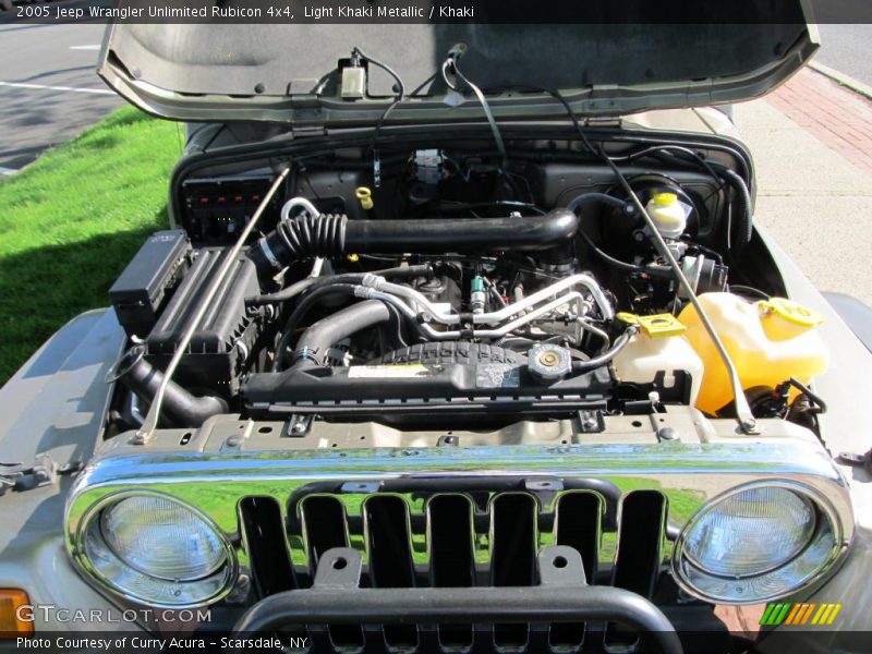 Light Khaki Metallic / Khaki 2005 Jeep Wrangler Unlimited Rubicon 4x4