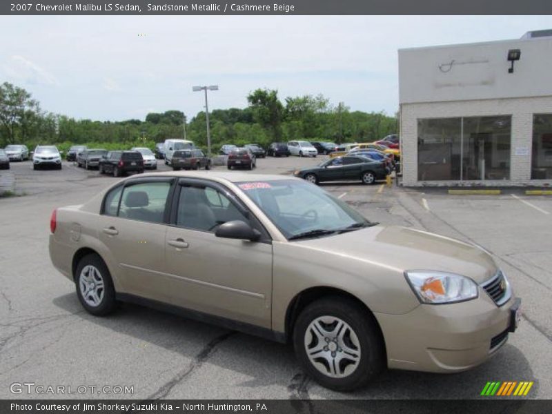 Sandstone Metallic / Cashmere Beige 2007 Chevrolet Malibu LS Sedan