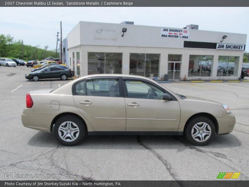 Sandstone Metallic / Cashmere Beige 2007 Chevrolet Malibu LS Sedan