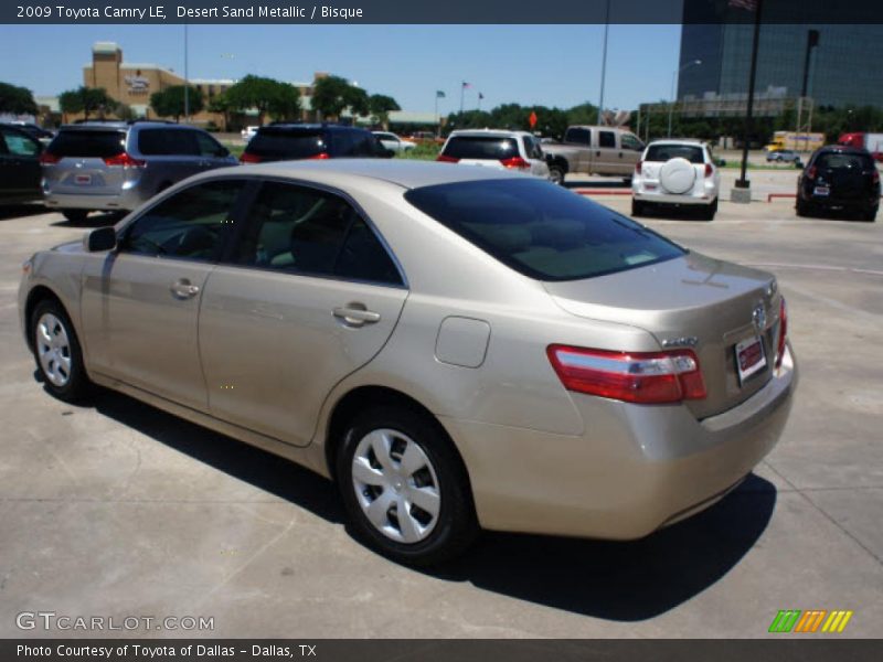 Desert Sand Metallic / Bisque 2009 Toyota Camry LE