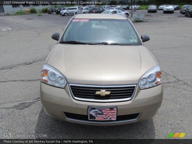 Sandstone Metallic / Cashmere Beige 2007 Chevrolet Malibu LS Sedan