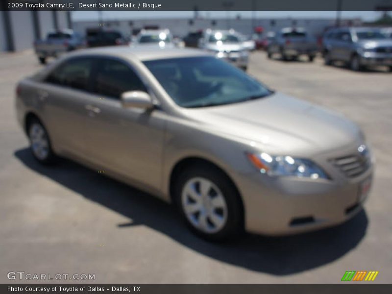 Desert Sand Metallic / Bisque 2009 Toyota Camry LE