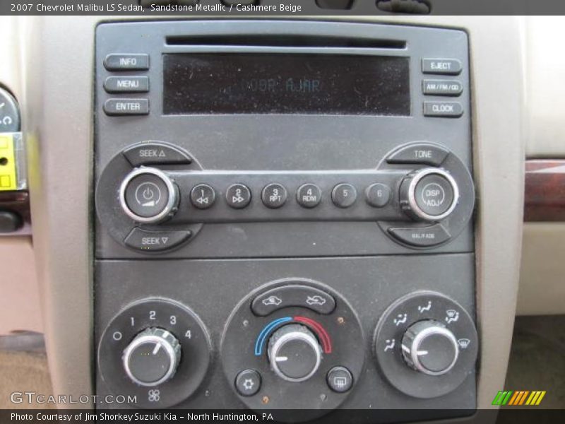 Sandstone Metallic / Cashmere Beige 2007 Chevrolet Malibu LS Sedan