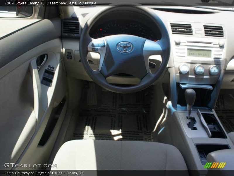 Desert Sand Metallic / Bisque 2009 Toyota Camry LE