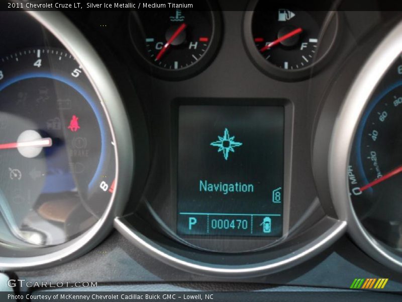 Silver Ice Metallic / Medium Titanium 2011 Chevrolet Cruze LT