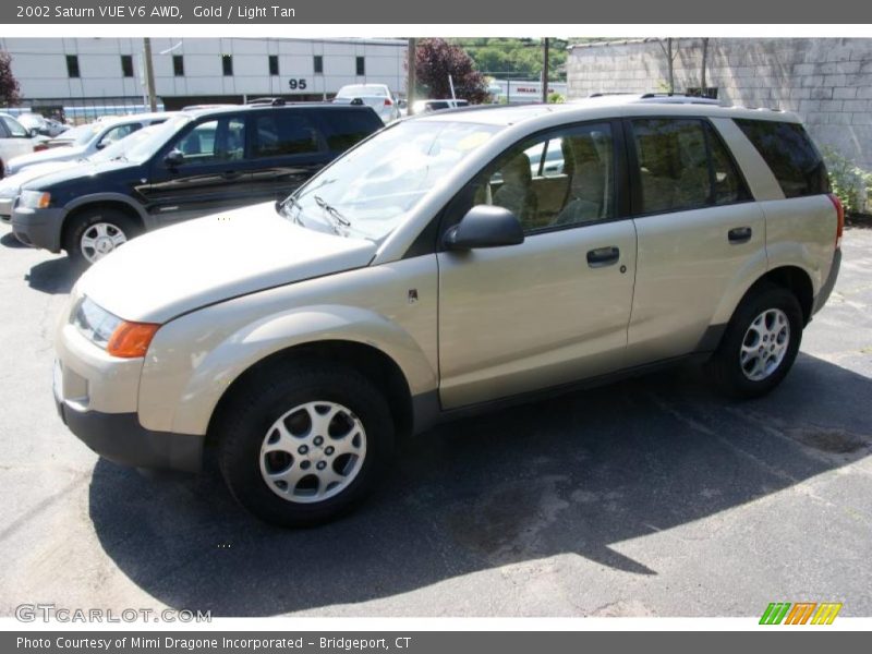 Gold / Light Tan 2002 Saturn VUE V6 AWD