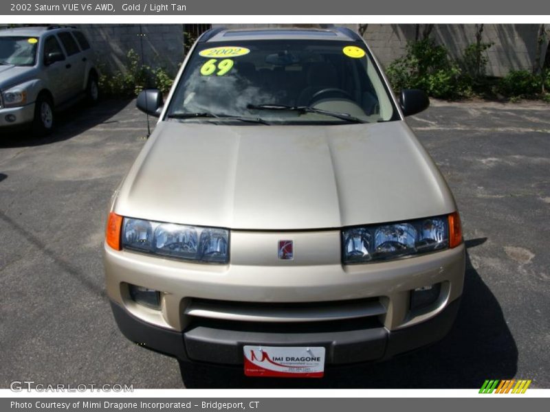 Gold / Light Tan 2002 Saturn VUE V6 AWD