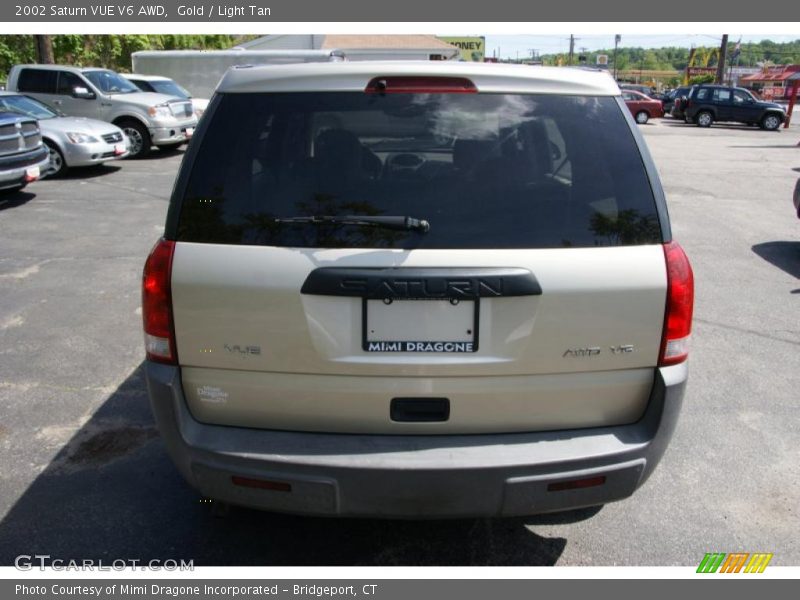 Gold / Light Tan 2002 Saturn VUE V6 AWD