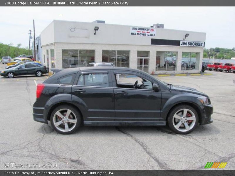 Brilliant Black Crystal Pearl / Dark Slate Gray 2008 Dodge Caliber SRT4