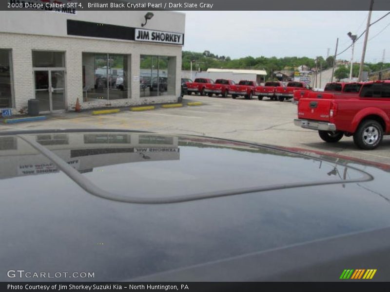 Brilliant Black Crystal Pearl / Dark Slate Gray 2008 Dodge Caliber SRT4