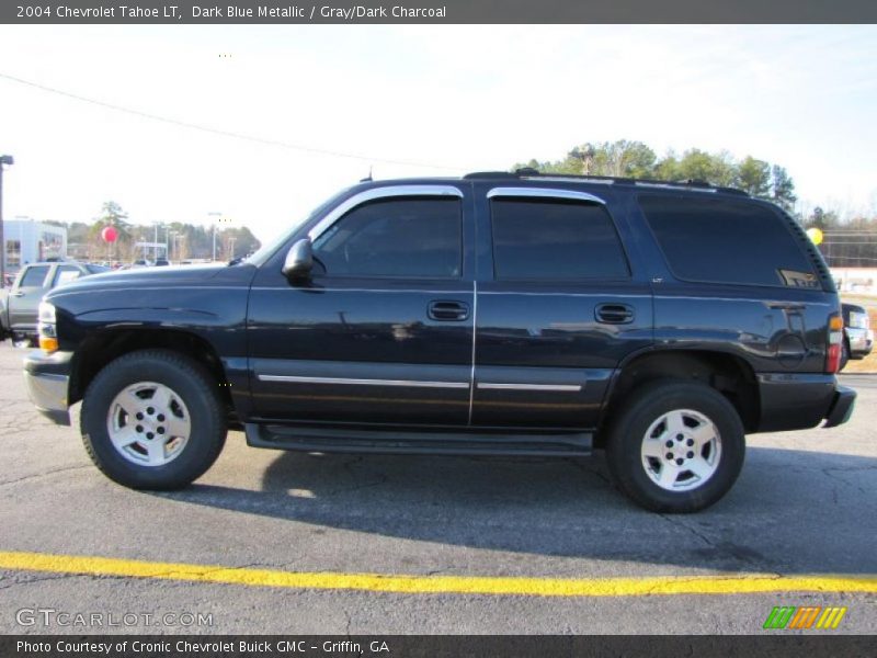 Dark Blue Metallic / Gray/Dark Charcoal 2004 Chevrolet Tahoe LT