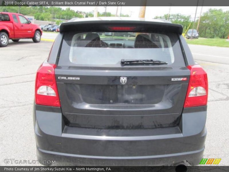 Brilliant Black Crystal Pearl / Dark Slate Gray 2008 Dodge Caliber SRT4