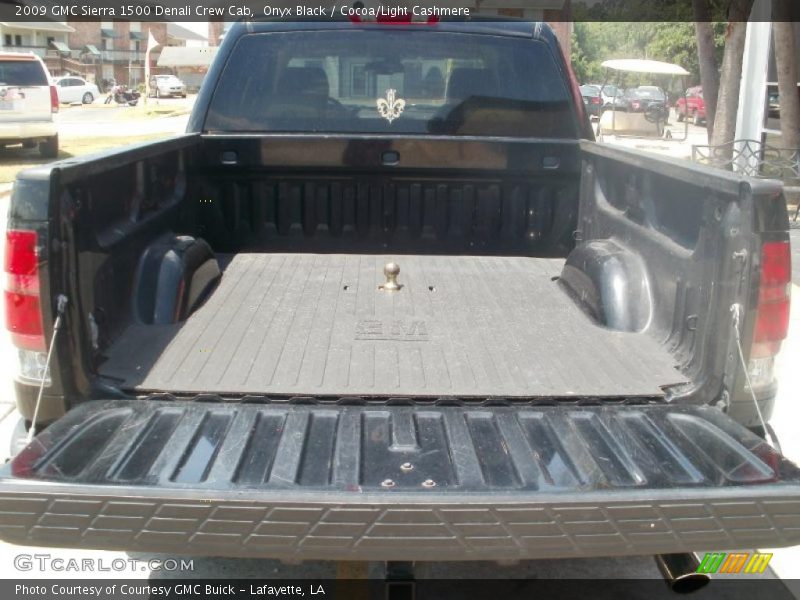 Onyx Black / Cocoa/Light Cashmere 2009 GMC Sierra 1500 Denali Crew Cab