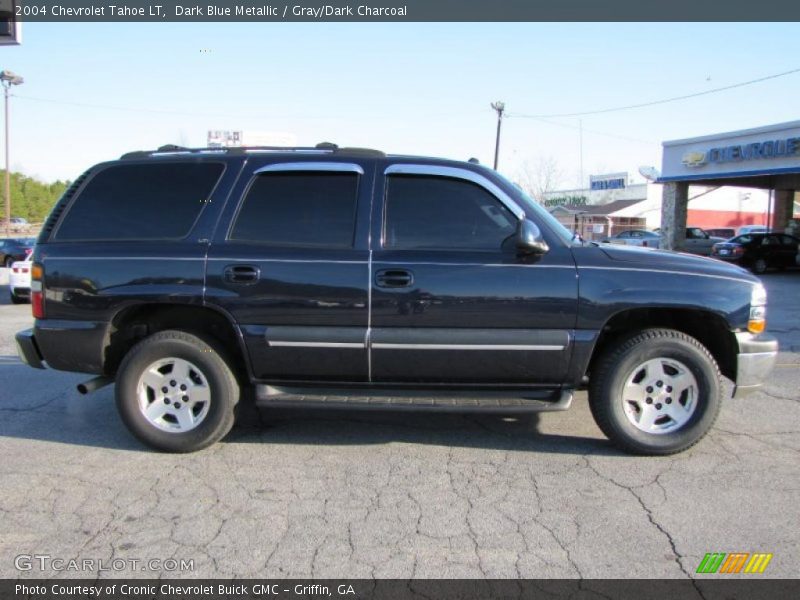 Dark Blue Metallic / Gray/Dark Charcoal 2004 Chevrolet Tahoe LT