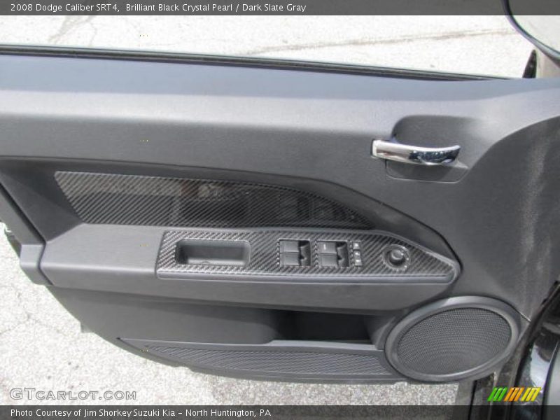 Brilliant Black Crystal Pearl / Dark Slate Gray 2008 Dodge Caliber SRT4