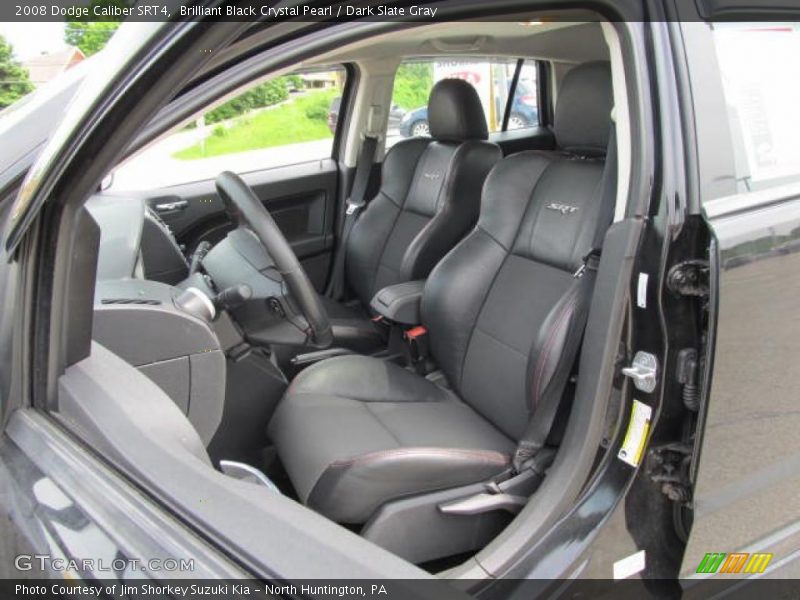 Brilliant Black Crystal Pearl / Dark Slate Gray 2008 Dodge Caliber SRT4