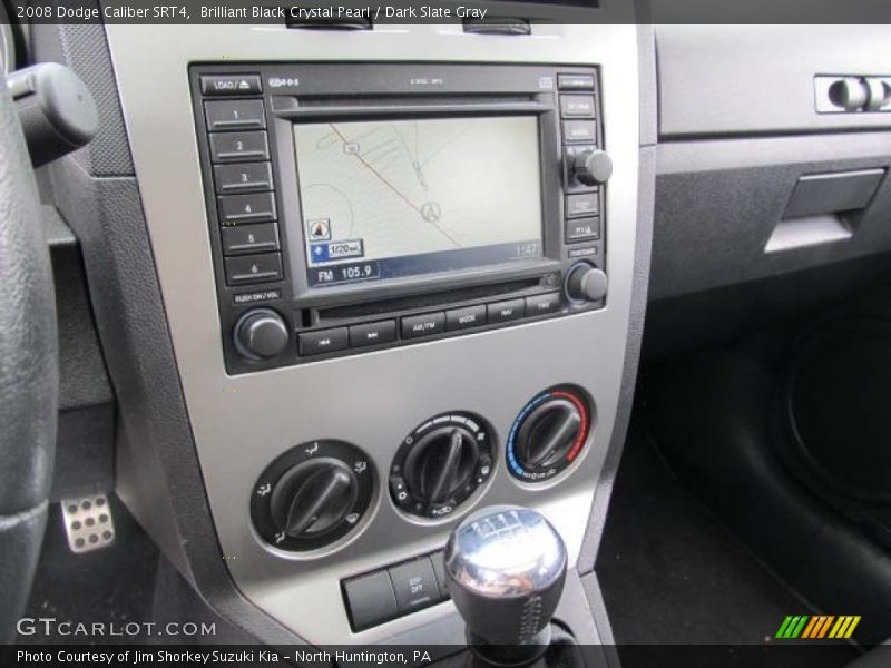 Brilliant Black Crystal Pearl / Dark Slate Gray 2008 Dodge Caliber SRT4
