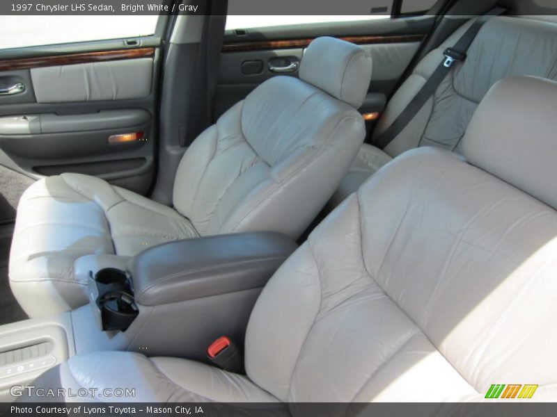 Bright White / Gray 1997 Chrysler LHS Sedan