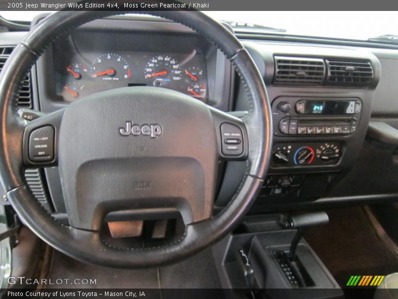 Moss Green Pearlcoat / Khaki 2005 Jeep Wrangler Willys Edition 4x4
