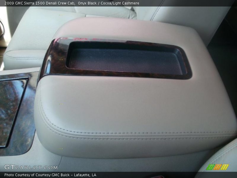 Onyx Black / Cocoa/Light Cashmere 2009 GMC Sierra 1500 Denali Crew Cab