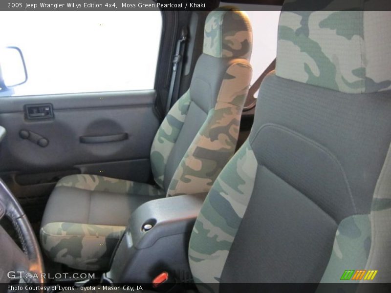  2005 Wrangler Willys Edition 4x4 Khaki Interior