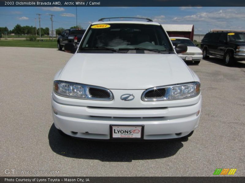 Arctic White / Camel 2003 Oldsmobile Bravada AWD