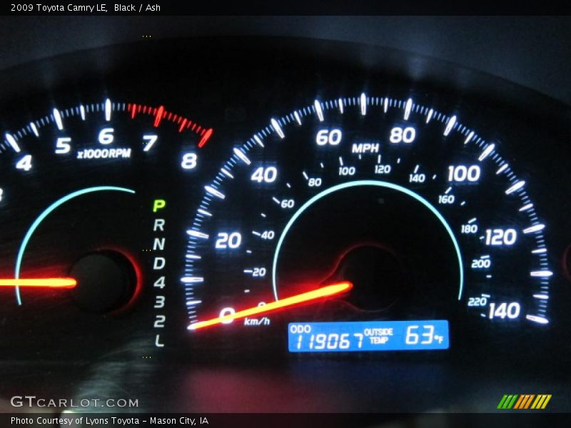 Black / Ash 2009 Toyota Camry LE