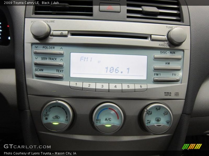 Black / Ash 2009 Toyota Camry LE