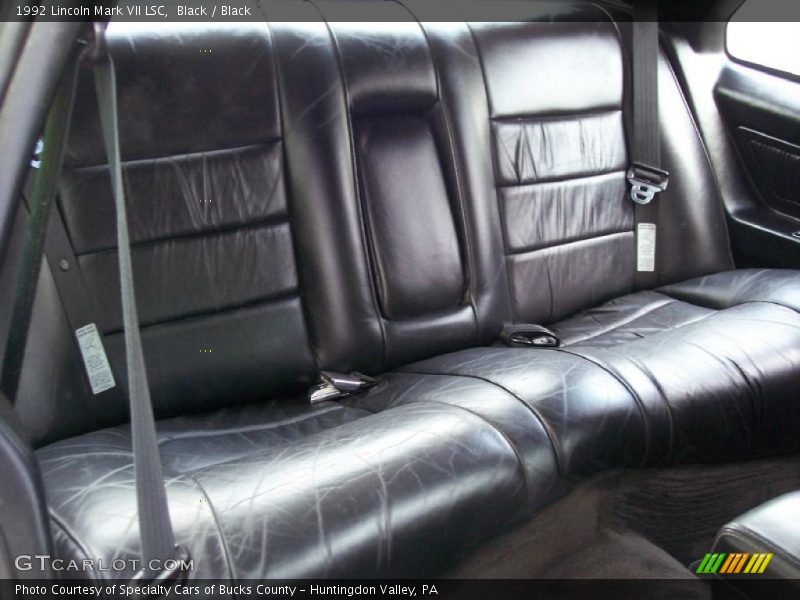  1992 Mark VII LSC Black Interior