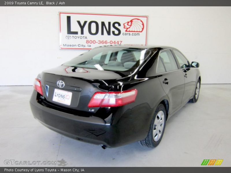 Black / Ash 2009 Toyota Camry LE