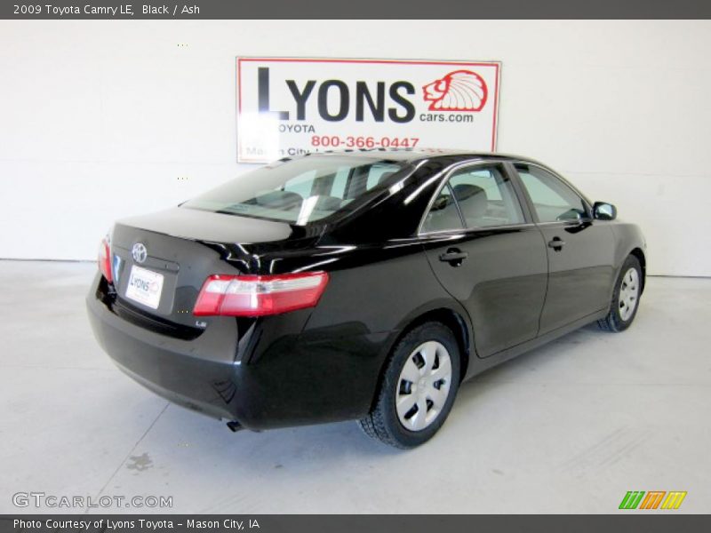 Black / Ash 2009 Toyota Camry LE