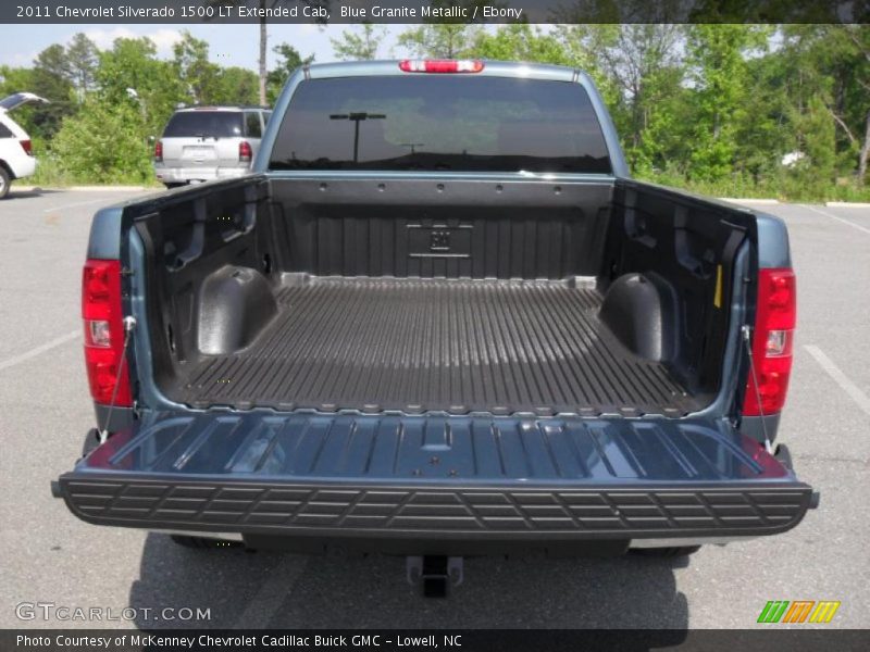 Blue Granite Metallic / Ebony 2011 Chevrolet Silverado 1500 LT Extended Cab