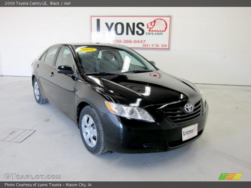 Black / Ash 2009 Toyota Camry LE