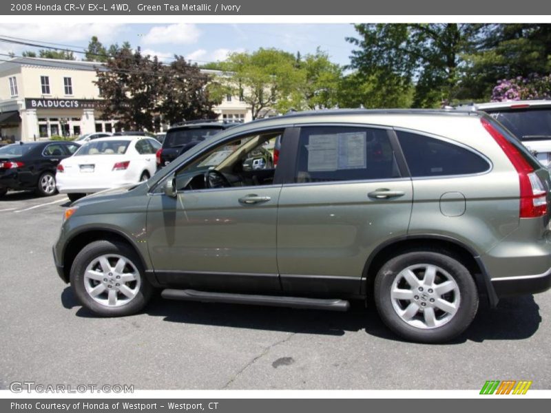 Green Tea Metallic / Ivory 2008 Honda CR-V EX-L 4WD