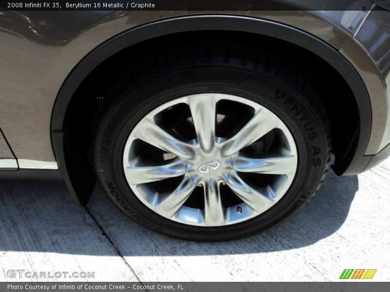 Beryllium 16 Metallic / Graphite 2008 Infiniti FX 35