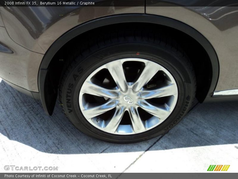 Beryllium 16 Metallic / Graphite 2008 Infiniti FX 35