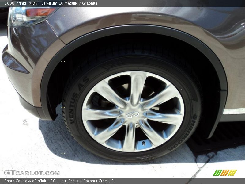 Beryllium 16 Metallic / Graphite 2008 Infiniti FX 35