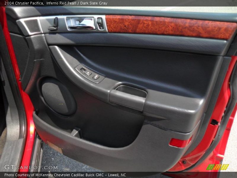 Inferno Red Pearl / Dark Slate Gray 2004 Chrysler Pacifica