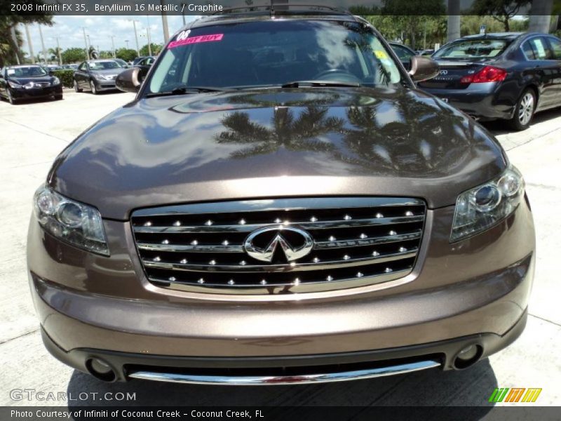 Beryllium 16 Metallic / Graphite 2008 Infiniti FX 35