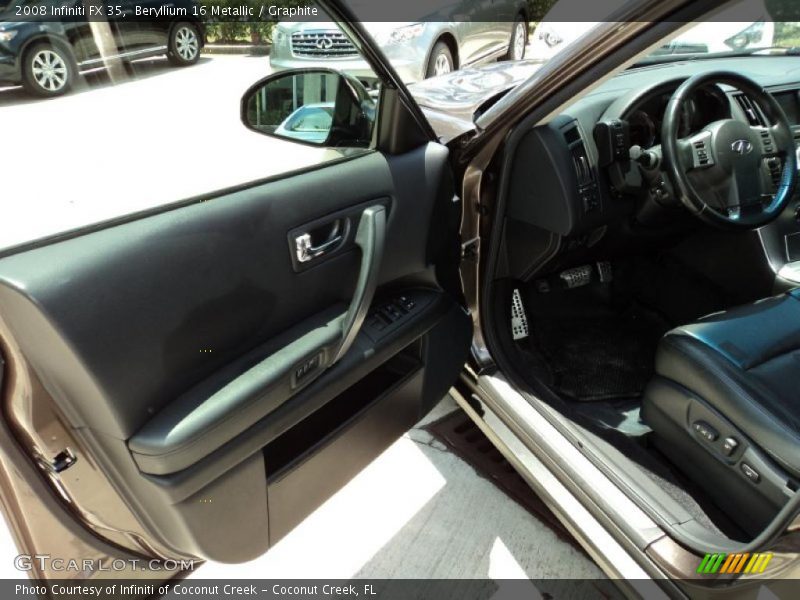 Beryllium 16 Metallic / Graphite 2008 Infiniti FX 35