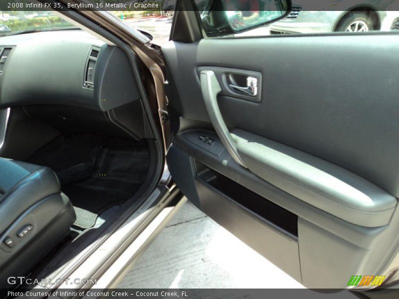 Beryllium 16 Metallic / Graphite 2008 Infiniti FX 35