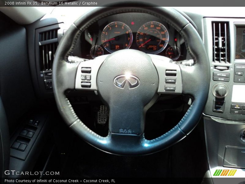 Beryllium 16 Metallic / Graphite 2008 Infiniti FX 35