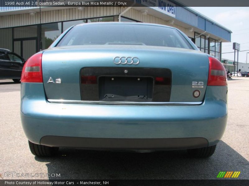 Europa Blue Mica Metallic / Onyx 1998 Audi A6 2.8 quattro Sedan