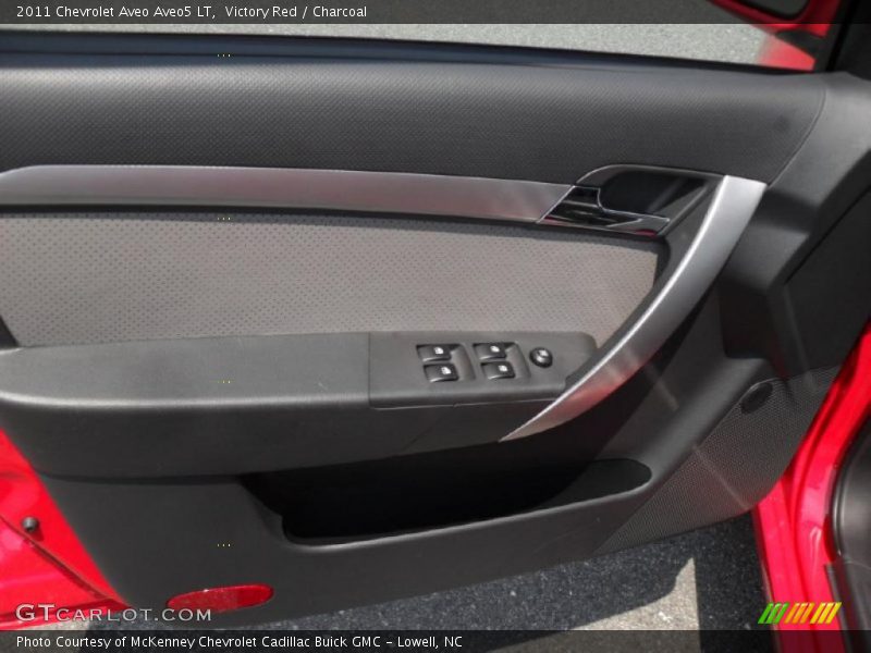 Victory Red / Charcoal 2011 Chevrolet Aveo Aveo5 LT