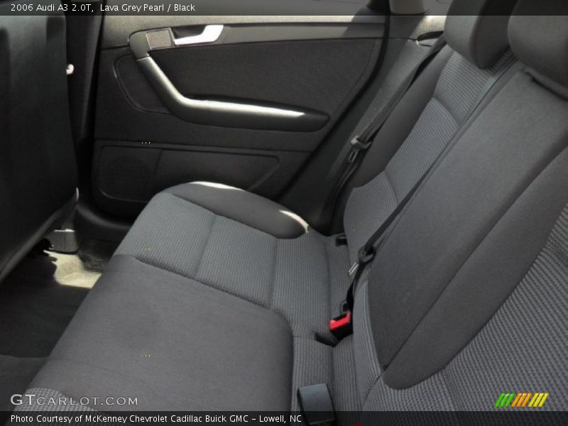 Lava Grey Pearl / Black 2006 Audi A3 2.0T