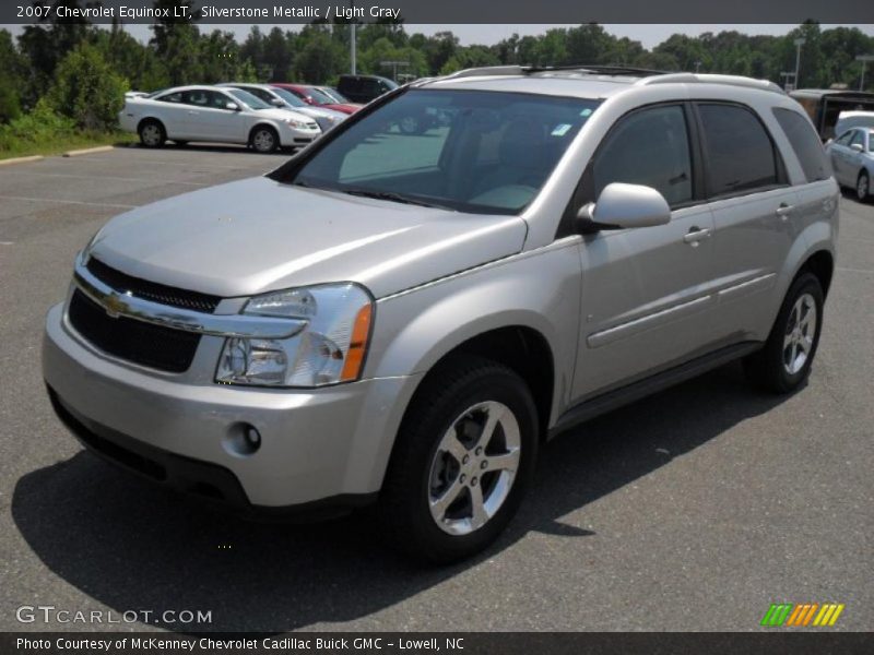 Silverstone Metallic / Light Gray 2007 Chevrolet Equinox LT