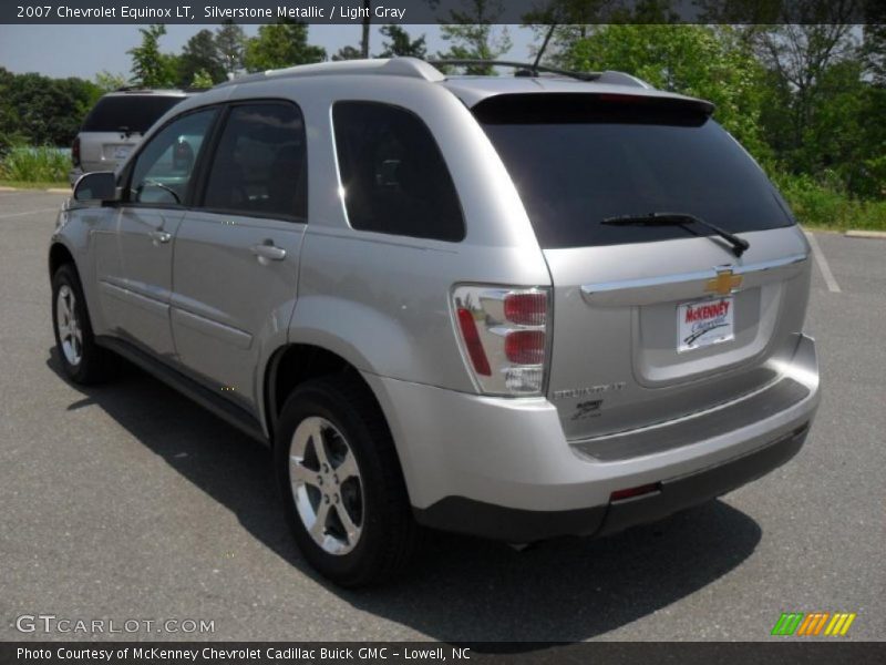 Silverstone Metallic / Light Gray 2007 Chevrolet Equinox LT