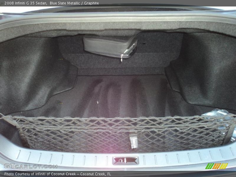 Blue Slate Metallic / Graphite 2008 Infiniti G 35 Sedan