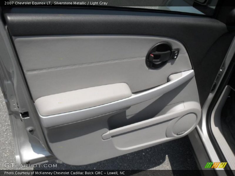 Silverstone Metallic / Light Gray 2007 Chevrolet Equinox LT