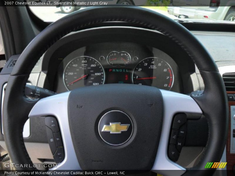 Silverstone Metallic / Light Gray 2007 Chevrolet Equinox LT